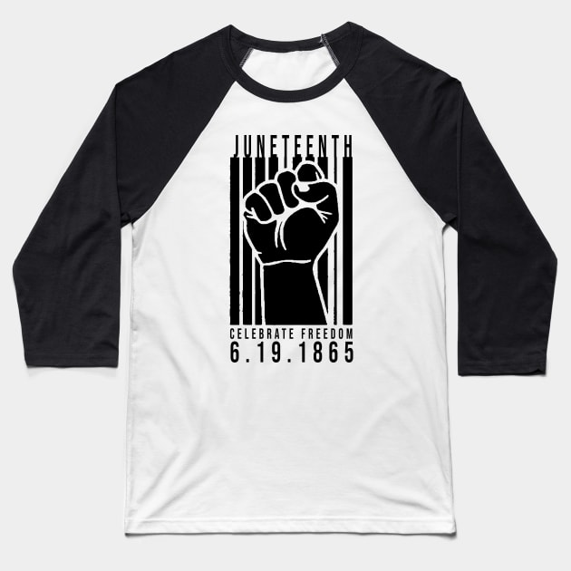 Juneteenth Celebrate Freedom 1865 -  African American free ish slavery freedom black lives matter gift for birthday christmas fathers day Baseball T-Shirt by tee-shirter